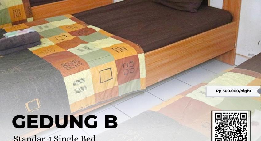 Standar 4 Single Bed - Gedung B