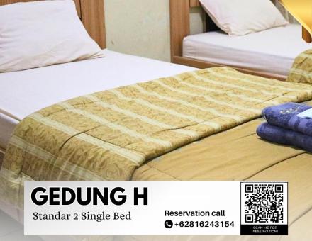 Standar 2 Single Bed - Gedung H